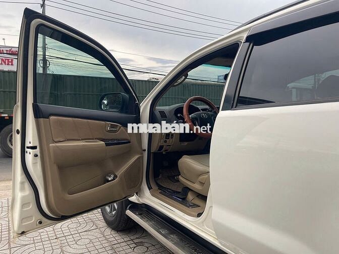 Toyota Fortuner 2016, máy dầu số sàn, Màu trắng