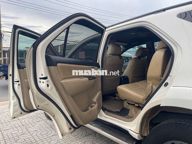 Toyota Fortuner 2016, máy dầu số sàn, Màu trắng
