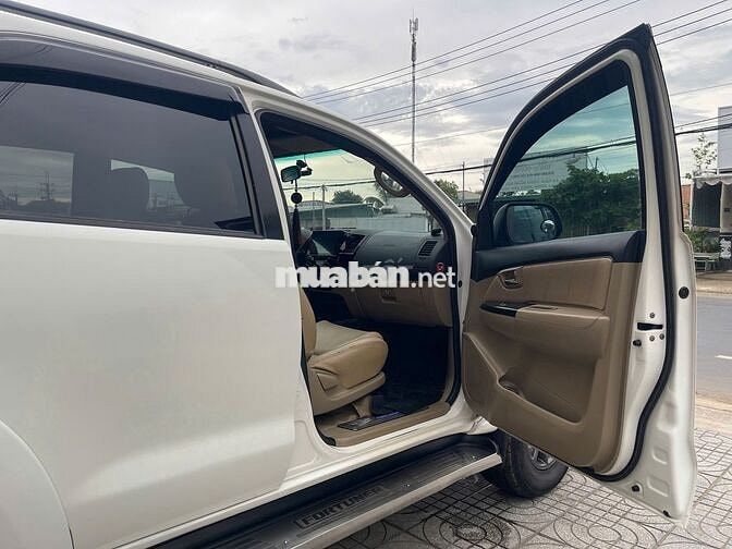 Toyota Fortuner 2016, máy dầu số sàn, Màu trắng