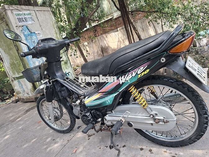 Honda Wave Thái 100 1998 Đen 99cc