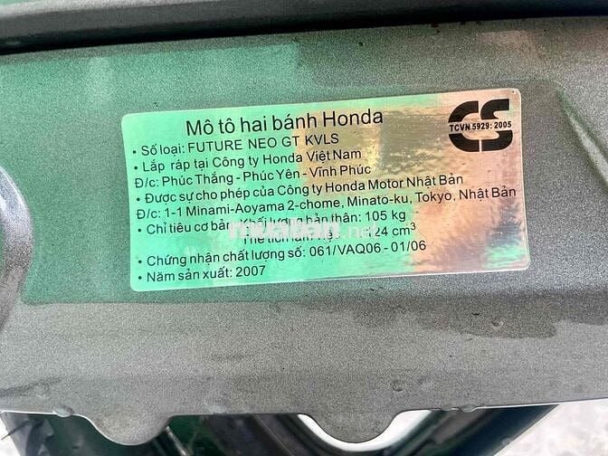 Honda Future Neo GT 2007 máy zin chưa chạm