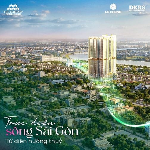 Căn hộ 1PN+ The Emerald Boulevard Đa Năng - Trả chỉ 1 tỷ/gần 1,5 năm