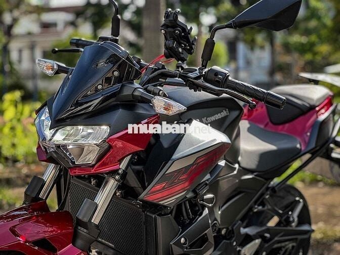 Kawasaki Z400 2022 Đỏ, Đen 3.700km, có giao lưu xe