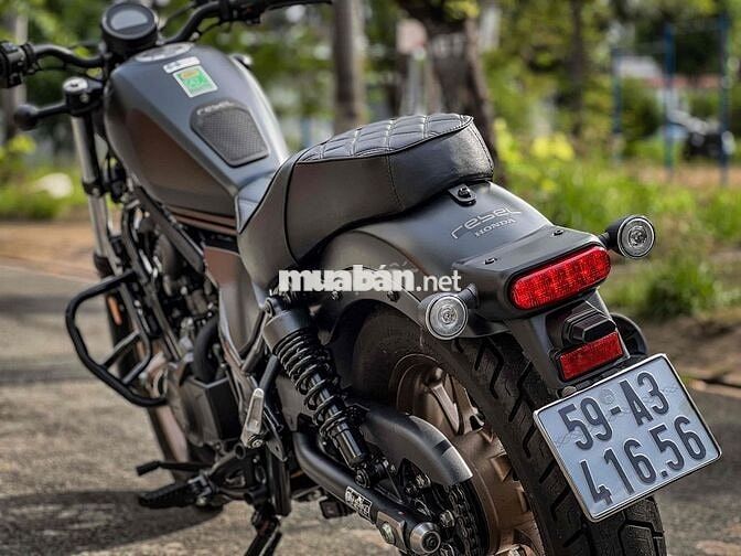 Honda Rebel 500 2023, 1800km, có giao lưu xe.
