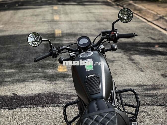 Honda Rebel 500 2023, 1800km, có giao lưu xe.