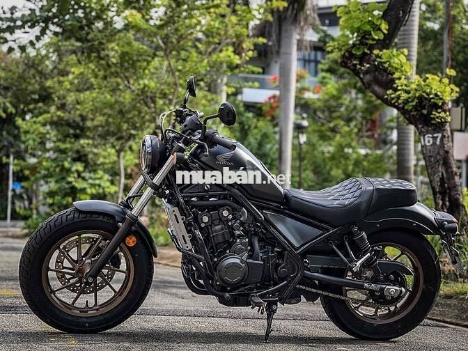 Honda Rebel 500 2023, 1800km, có giao lưu xe.