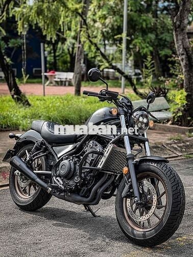 Honda Rebel 500 2023, 1800km, có giao lưu xe.