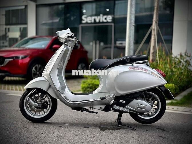 Piaggio Vespa Sprint 125 Iget 2017 Bạc 26000 km