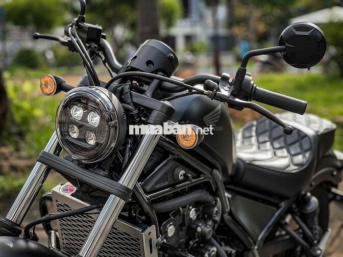 Honda Rebel 500 2023, 1800km, có giao lưu xe.