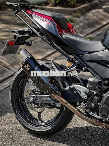 Kawasaki Z400 2022 Đỏ, Đen 3.700km, có giao lưu xe