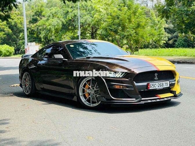 Ford Mustang 2.3 ECOSPORT PREMIUM 2015 Vàng, Nâu