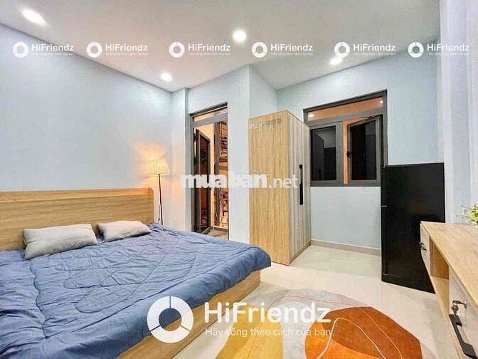 CĂN HỘ STUDIO CAO CẤP FULL NỘI THẤT THANG MÁY - SÁT CV PHÚ LÂM & ĐH MỞ