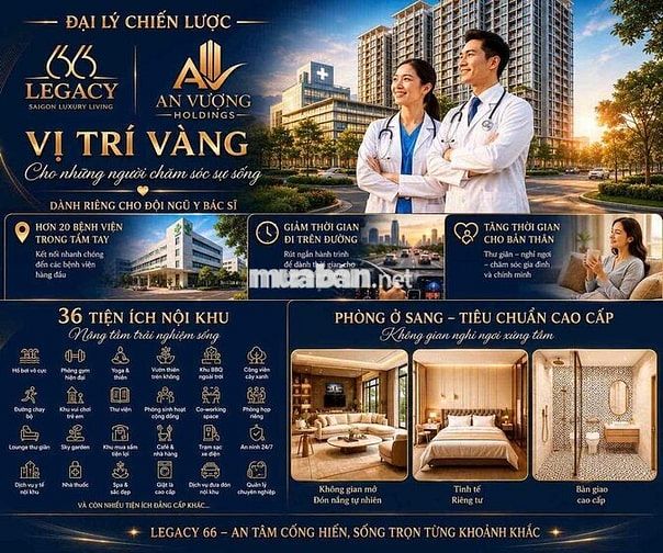 3 Suất ngoại giao Siêu phẩm Chợ Lớn Legacy 66