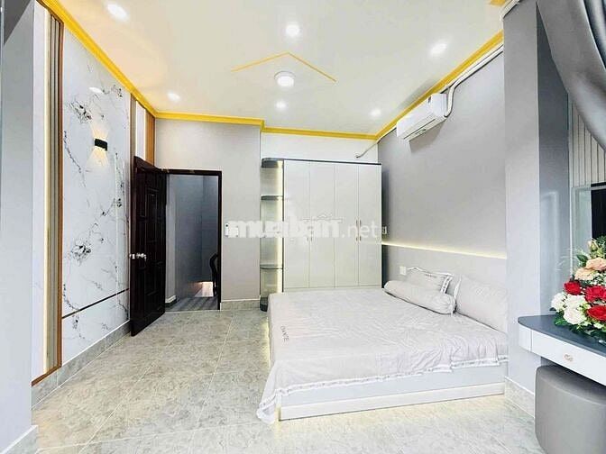BÁN NHÀ ĐẸP AN HỘi TÂY - QUANG TRUNG GÒ VẤP - HẺM ÔTÔ THÔNG - 40M2