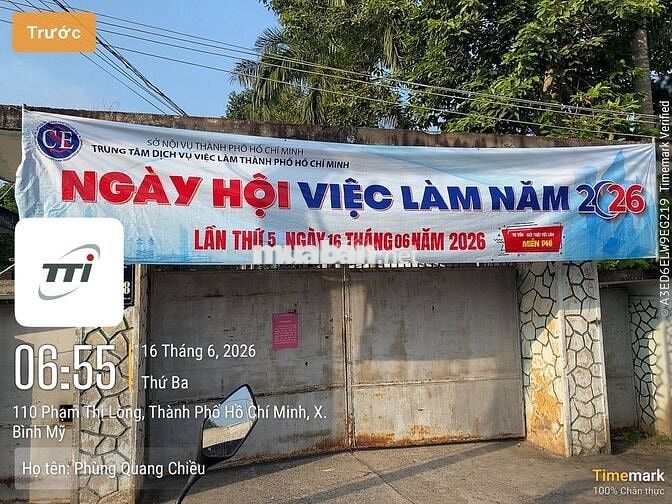 TUYỂN CÔNG  NHÂN CHÍNH  THỨC  TÂN  PHÚ  TRUNG