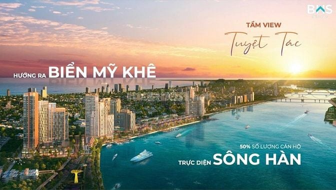 Chỉ 1,9 tỷ Sở Hữu Ngay Căn Hộ Trung Tâm Sông Hàn - Sun Symphony 5