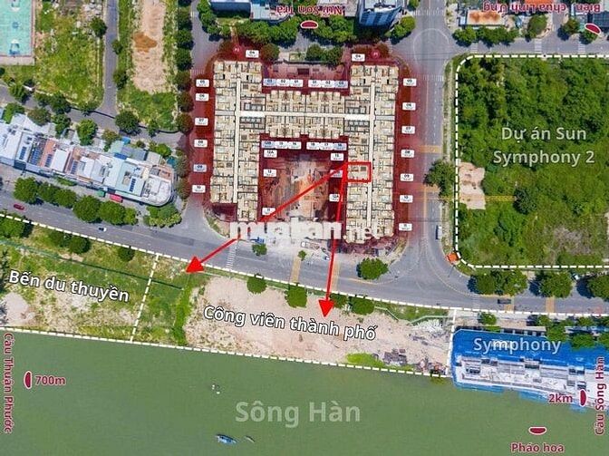 CHỦ BÁN GẤP CĂN 1PN VIEW SÔNG HÀN - TRUNG TÂM TP GIÁ CHỈ 3 TỶ 