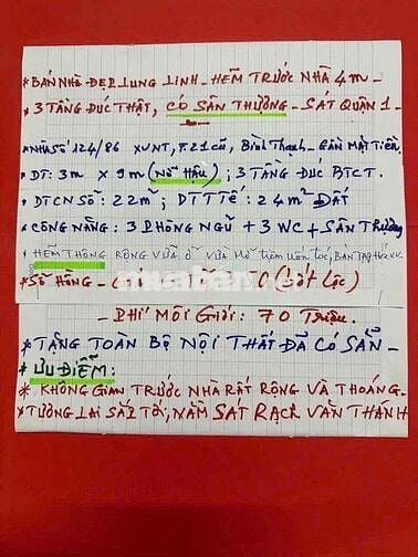 BÁN NHÀ ĐẸP LUNG LINH, HẺM TRC NHÀ 4m, 3 TẦNG ĐÚC THẬT, CÓ SÂN THƯỢNG