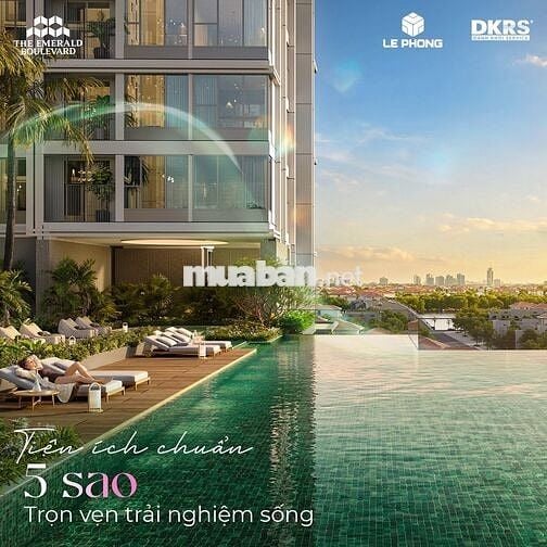 Căn hộ 1PN+ The Emerald Boulevard đa năng - Trả chỉ 1 tỷ/gần 1,5 năm