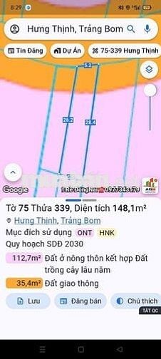 chính chủ bán mặt tiền kinh doanh thành phố đồng nai 