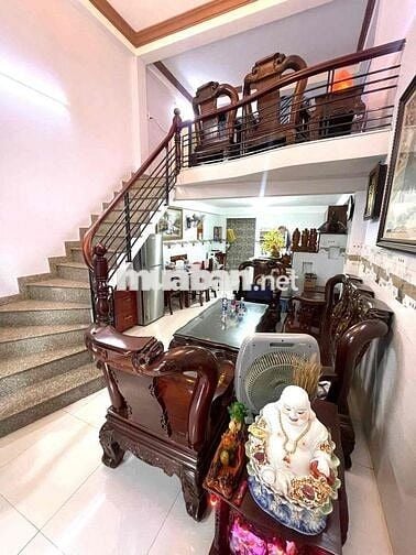 NHÀ ĐẸP 4 TẦNG – HẺM XE HƠI HUỲNH THỊ HAI – TRUNG MỸ TÂY, QUẬN 12