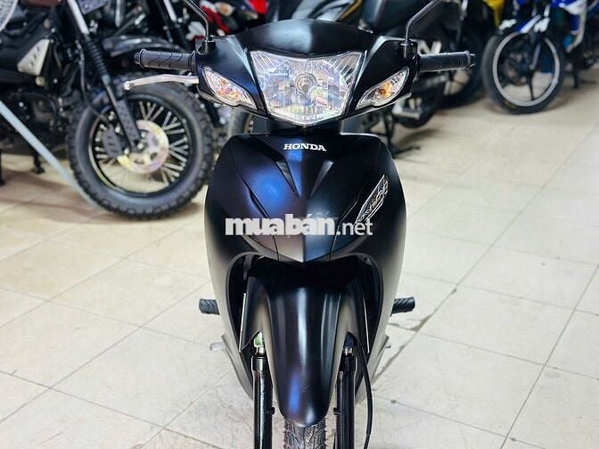 XE MÁY THỊNH PHÁT- WAVE A 110 ĐEN NHÁM LƯỚT 2024