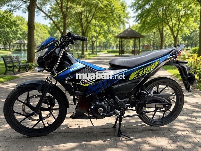 Suzuki Satria F150 2021 Xanh đen 20.000 km