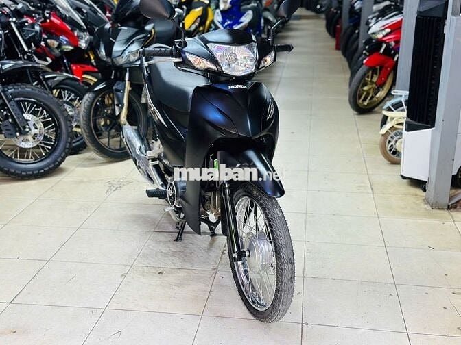XE MÁY THỊNH PHÁT- WAVE A 110 ĐEN NHÁM LƯỚT 2024