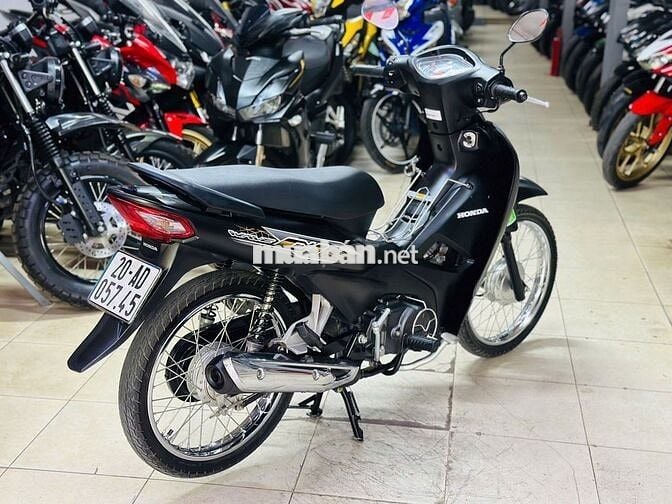 XE MÁY THỊNH PHÁT- WAVE A 110 ĐEN NHÁM LƯỚT 2024