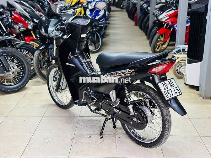 XE MÁY THỊNH PHÁT- WAVE A 110 ĐEN NHÁM LƯỚT 2024