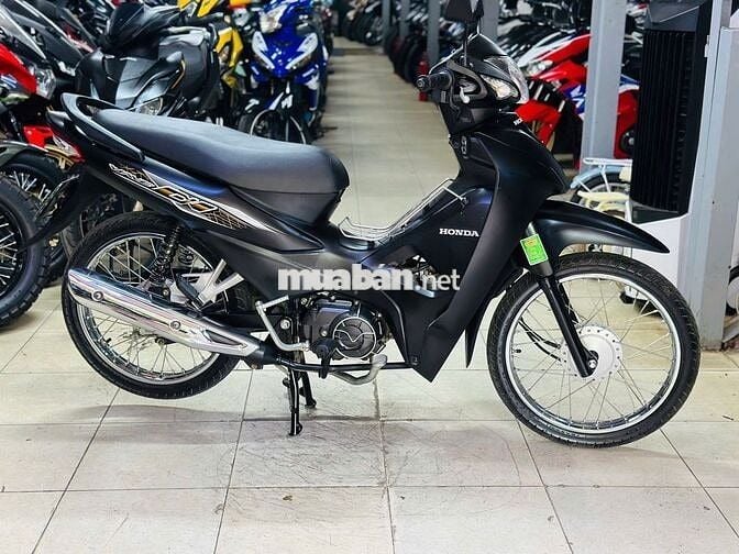 XE MÁY THỊNH PHÁT- WAVE A 110 ĐEN NHÁM LƯỚT 2024