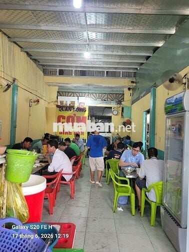 💥Cần sang Quán cơm Mặt tiền DT 4x20 Đang có thu nhập cao