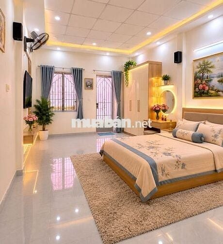 NHÀ ĐẸP Q4- 2 TẦNG- NGANG 3,5 x 8,5- KO QH- 3 TỶ nhỉnh