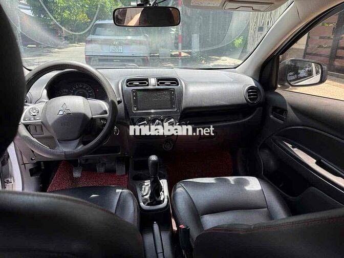 Mitsubishi Mirage 2021 Số sàn 50000 km Trắng