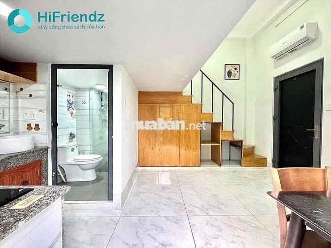Cho thuê căn hộ duplex mới 100% nội thất cơ bản ngay trung tâm quận 8