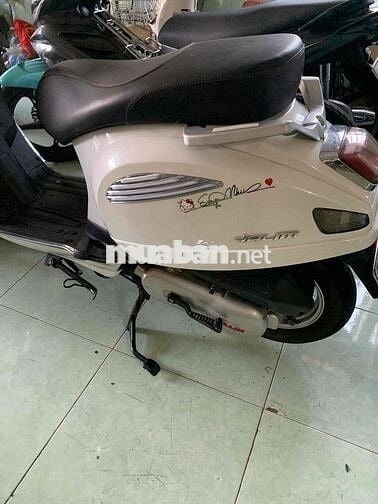 Xe tay ga Halim 50cc Trắng
