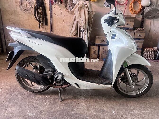 Honda Vision 2022 Trắng đen bạc 27.000 km
