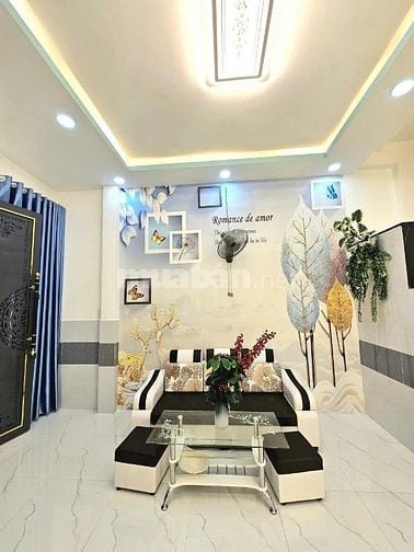 Bán nhà mới hẻm xe hơi Bùi Minh Trực Phường Bình Đông - 5.38 Tỷ 
