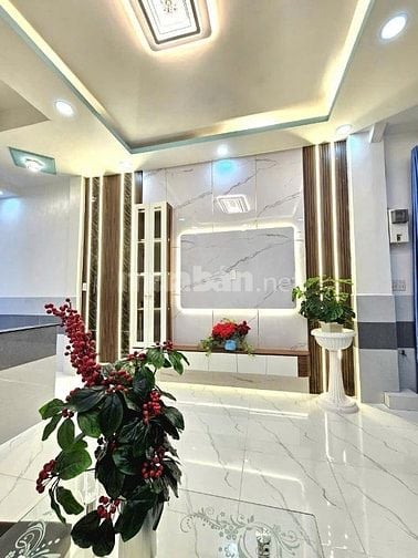 Bán nhà mới hẻm xe hơi Bùi Minh Trực Phường Bình Đông - 5.38 Tỷ 