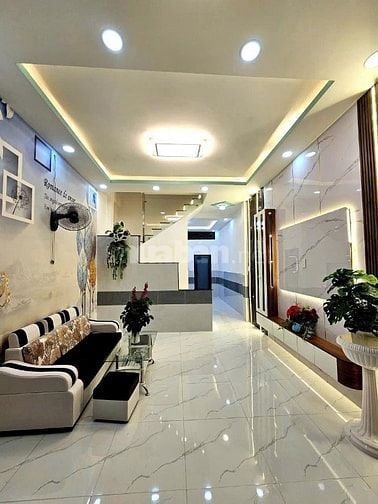 Bán nhà mới hẻm xe hơi Bùi Minh Trực Phường Bình Đông - 5.38 Tỷ 
