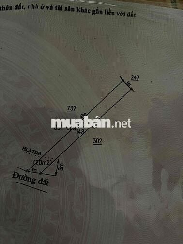Cần bán lô đất diện tích 148m2 giá 2ti7 nhiều tiện ích, kinh doanh