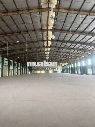 xưởng cho thuê KCN Tân Phú Trung củ Chi giá 450tr DT 8770m²