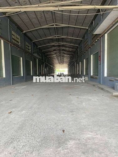 xưởng cho thuê KCN Tân Phú Trung củ Chi giá 450tr DT 8770m²