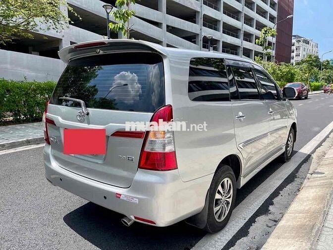 Toyota Innova 2.0G 2016 Bạc 103.000 km Số tự động
