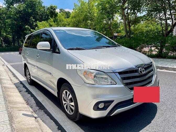 Toyota Innova 2.0G 2016 Bạc 103.000 km Số tự động