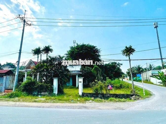 BÁN 462m2 ĐẤT - 2 MẶT TIỀN - TÂN AN HỘI, CỦ CHI  GIÁ:  780 TRIỆU