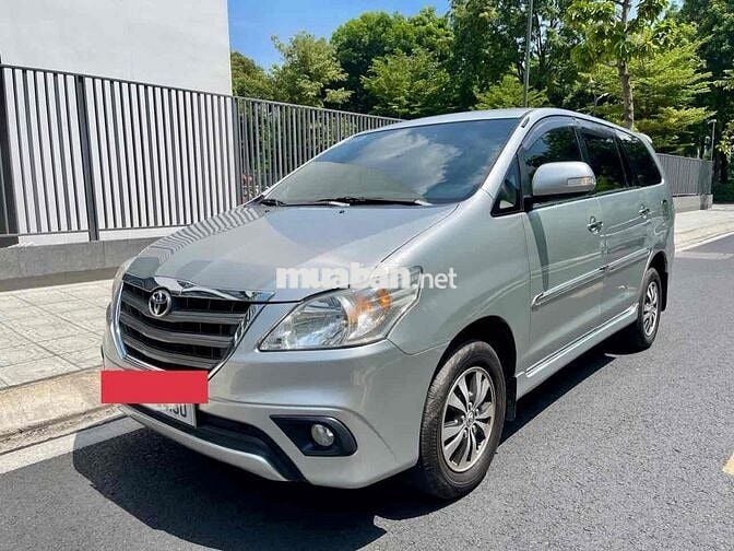 Toyota Innova 2.0G 2016 Bạc 103.000 km Số tự động