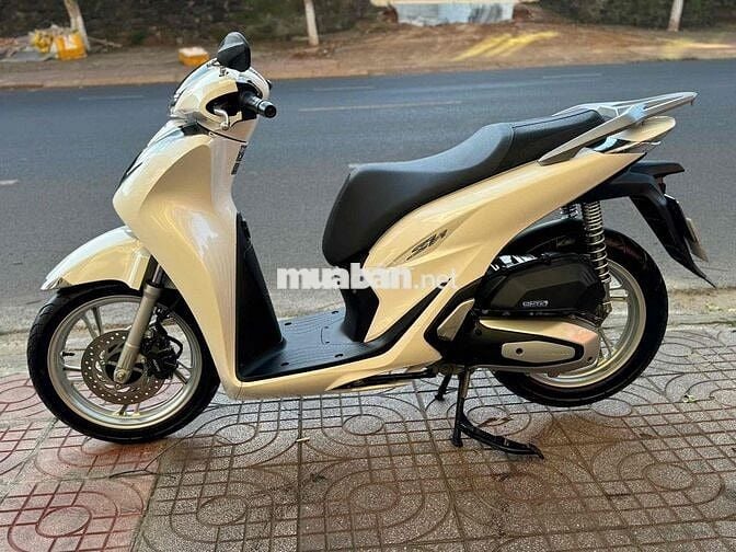 Honda SH 2025 Trắng Đen