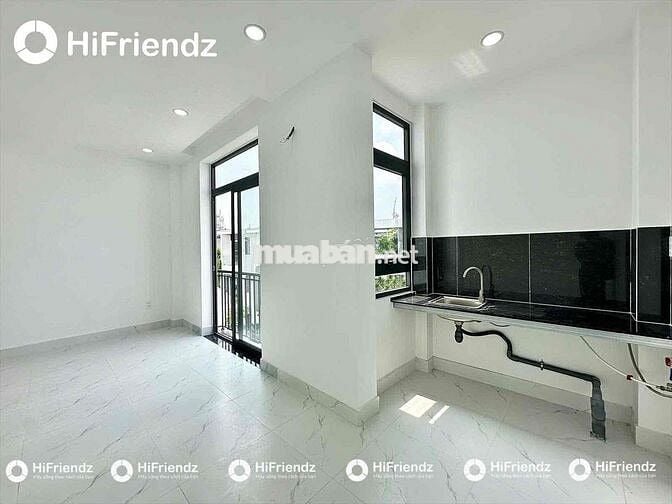 CHO THUÊ CHDV FULL NỘI THẤT BAN CÔNG 40M2 NGAY CHỢ THẠCH ĐÀ