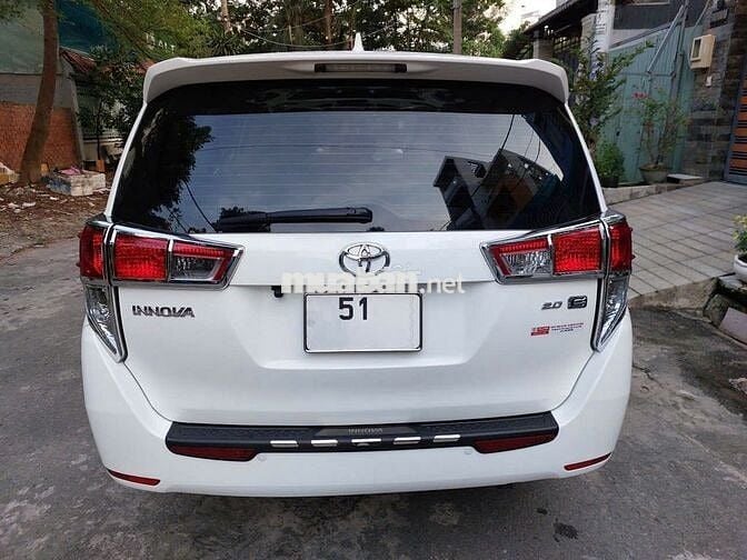 Toyota Innova Bản E Đời 2019 Màu Trắng Đẹp